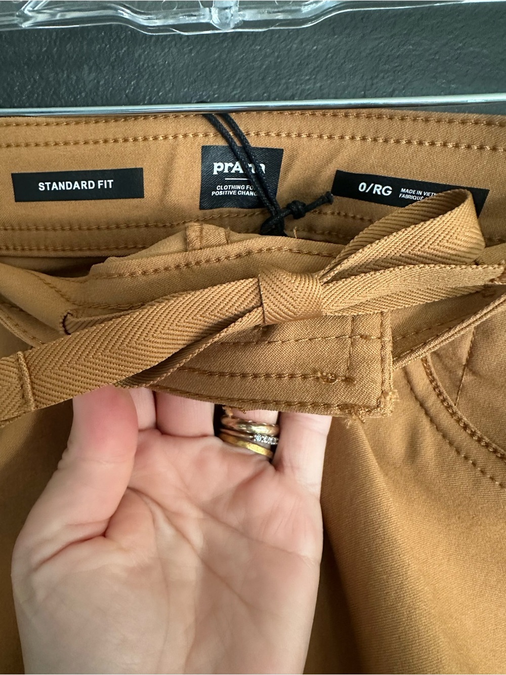 NWT prAna Halle Jogger II Earthbound Hiking Pants ReZion Size 0 Regular - Picture 8 of 11